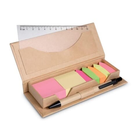 BOX με Στυlό και Postit 3,00€ με Εκτύπωση Box-7756-155.