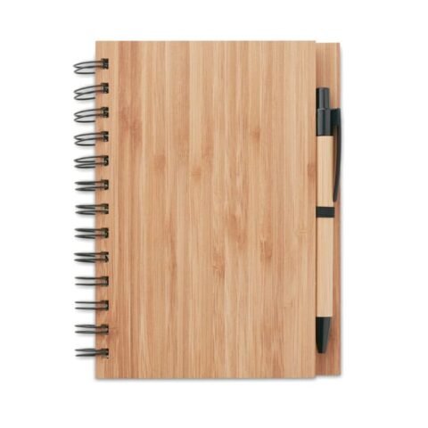 NOTE BOOK bamboo, Kωδ. 9435-300. Notepad Α5. 5,00€ με Εκτύπωση.