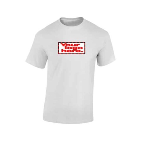 Unisex T-shirts with your print — white or coloured, XS–XXXL