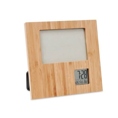 Photo frame in bamboo Κωδ. 9695-626. Mε Εκτύπωση 20,00.
