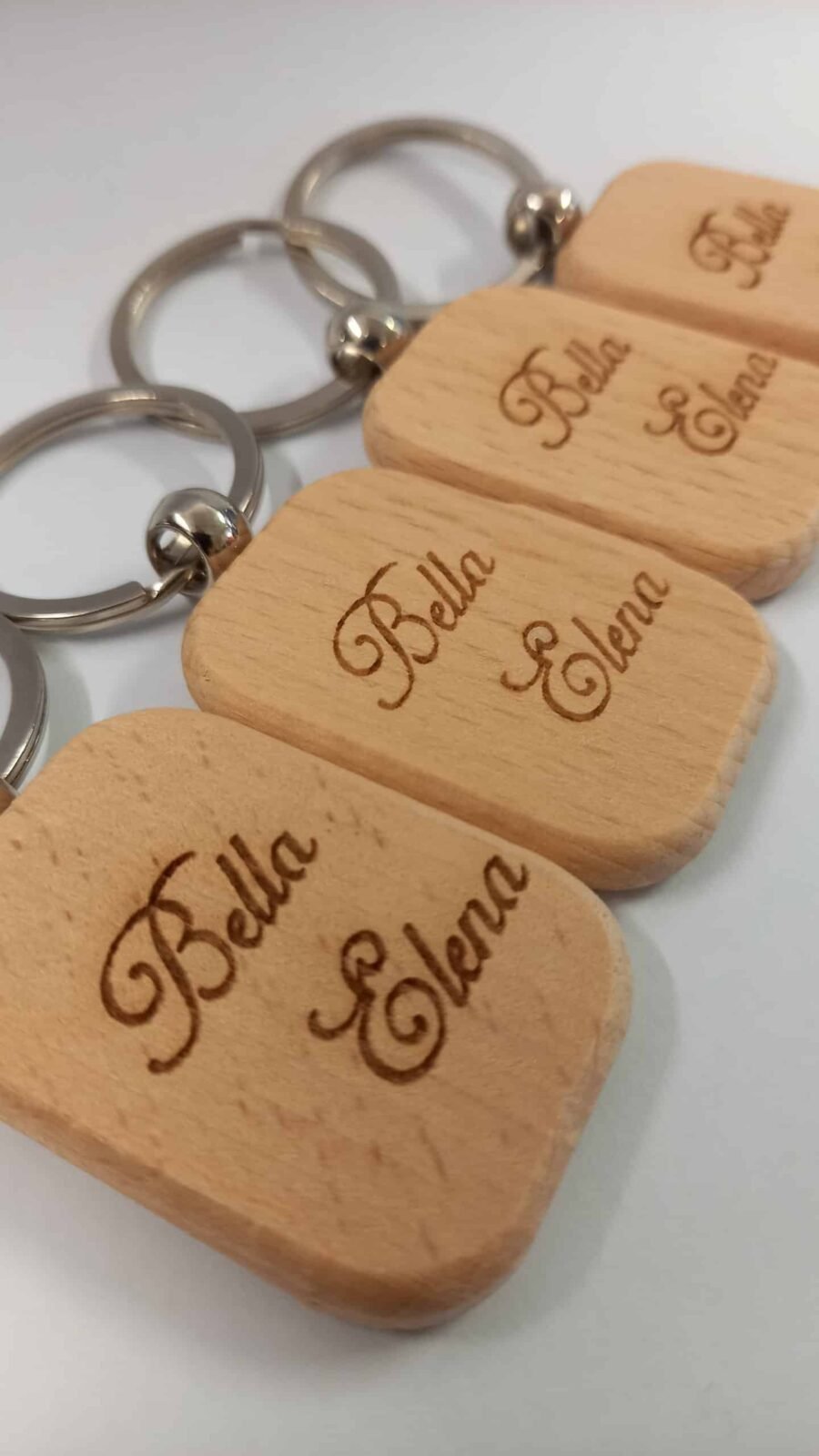 Μπρελόκ, keyring POTY WOOD Κωδ.9774-041, Με Χάραξη ή Εκτύπωση 1,00€.