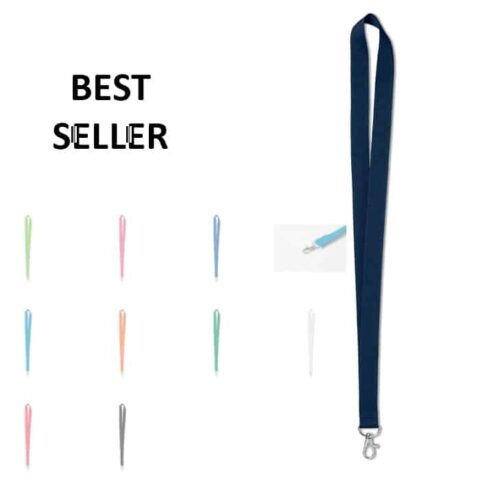 κωδ, 9058-05. Lanyard with metal hook. 0,70€ με Εκτύπωση.