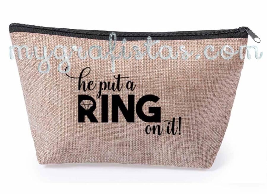 Beauty Bag Μ5729 -82. Με Εκτύπωση