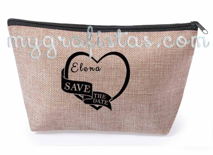 Beauty Bag Μ5729 -82. Με Εκτύπωση