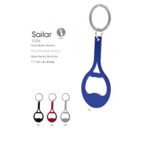 Μπρελόκ Ανοιχτήρι Sailar Κωδ. MA_5356-013. Με Χάραξη 0,90€.