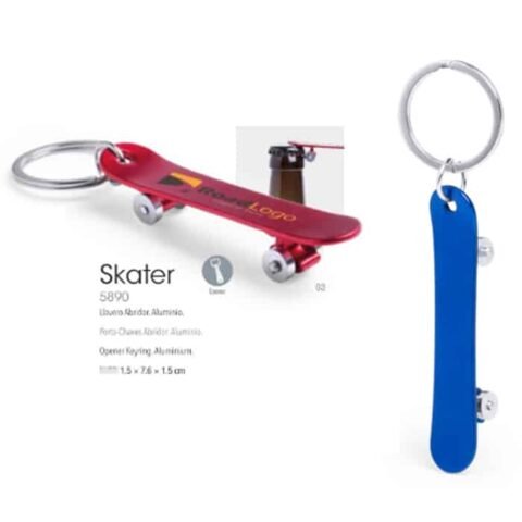 Μπρελόκ Ανοιχτήρι Skater Κωδ. MA_5890-044. Με Χάραξη 1,00€.