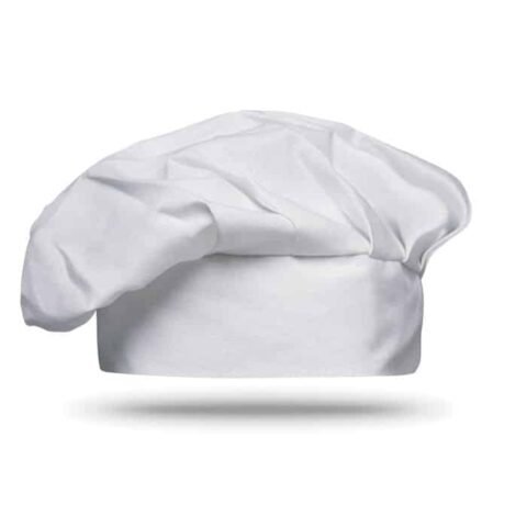 Καπέλα Chef Λευκό. κωδ. 8409-160. Mε Εκτύπωση.