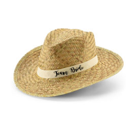 Καπέλο ψάθινο, καπέλο για την Νυφη, καπέλα για φιλες Νυφης εκτυπωση