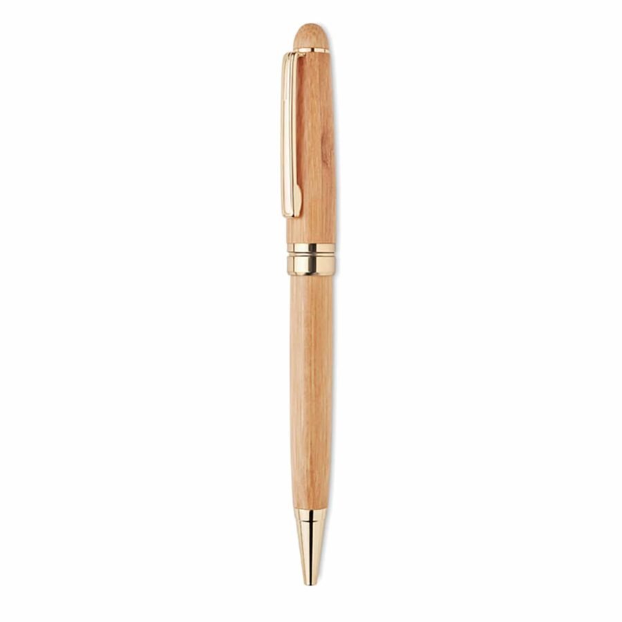 pen in bamboo box Κωδ.9912-345 Με Χάραξη το Σχέδιο σας 13,00€