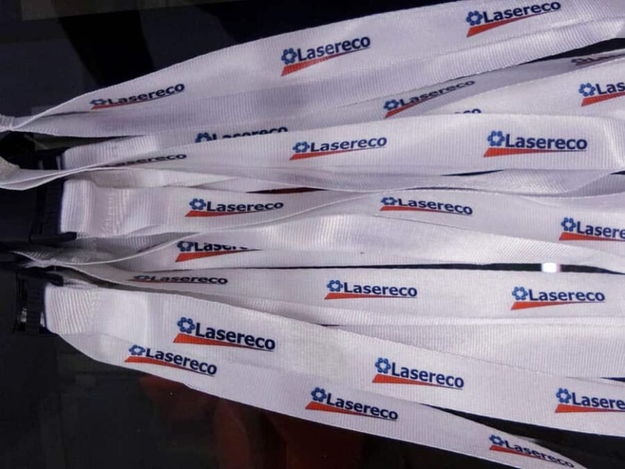 Lanyard 2,5CM with safety breakaway κωδ. 9661-033 με Εκτύπωση.