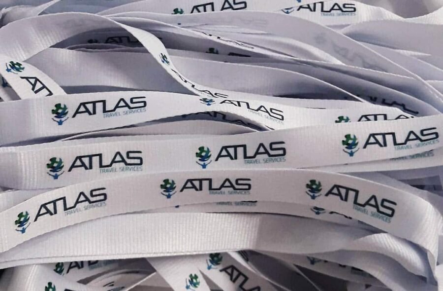Lanyard 2,5CM with safety breakaway κωδ. 9661-033 με Εκτύπωση.