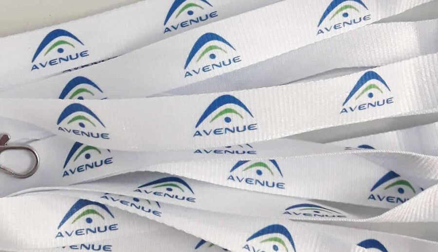 Lanyard 2,5CM with safety breakaway κωδ. 9661-033 με Εκτύπωση.