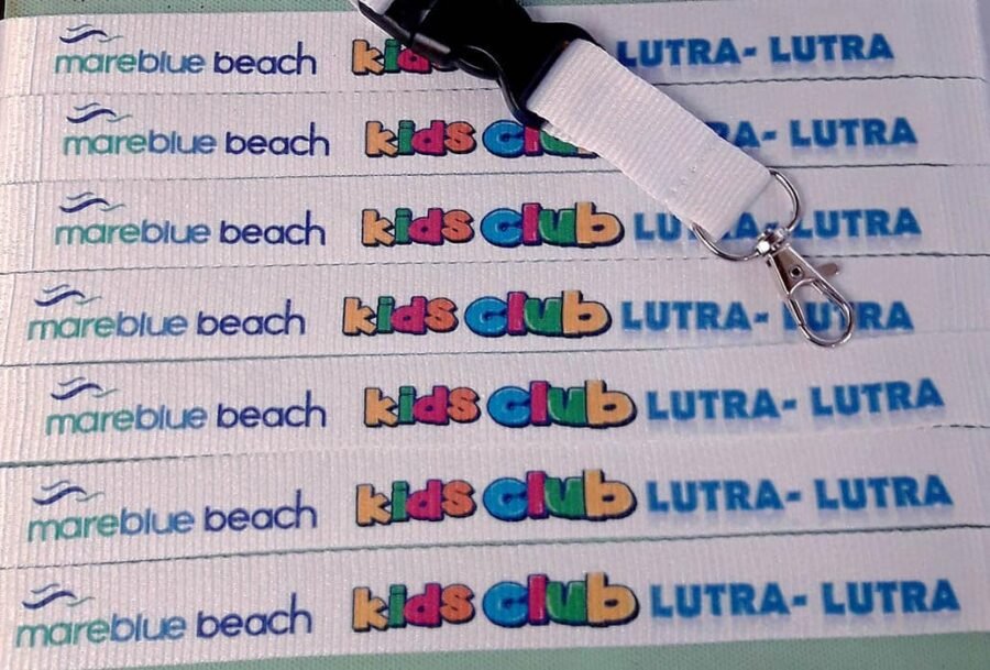 Lanyard 2,5CM with safety breakaway κωδ. 9661-033 με Εκτύπωση.