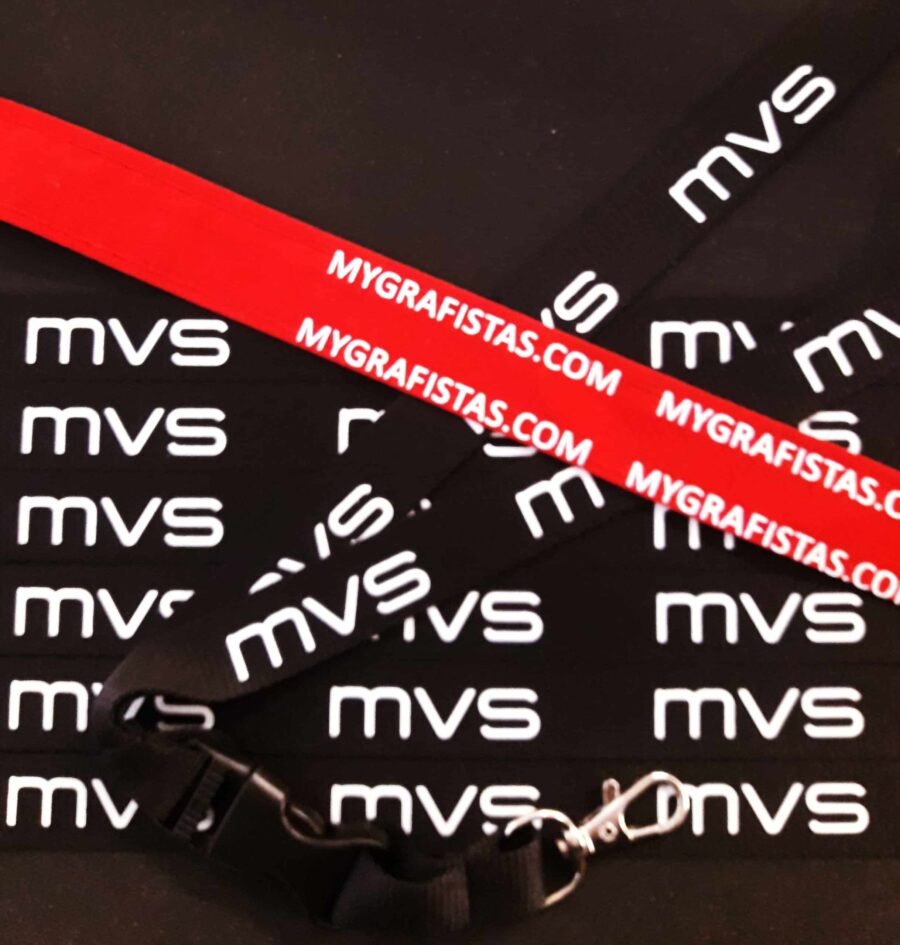 Lanyard 2,5CM with safety breakaway κωδ. 9661-033 με Εκτύπωση.