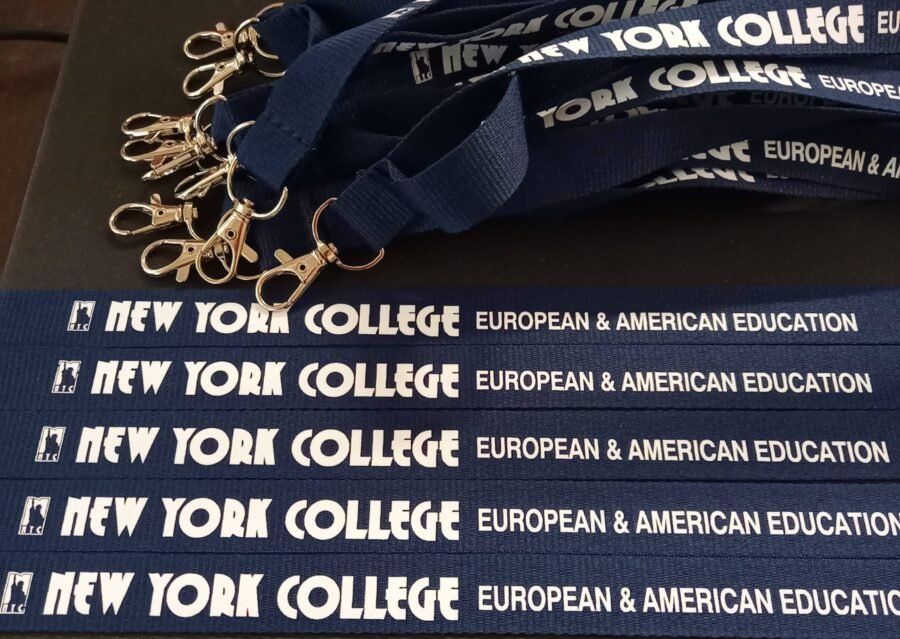 Lanyard 2,5CM with safety breakaway κωδ. 9661-033 με Εκτύπωση.