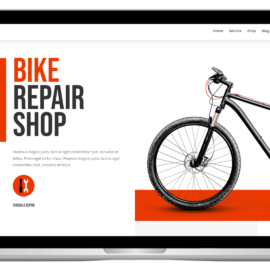 Bike Repair Website Template