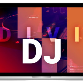 DJ Website Template