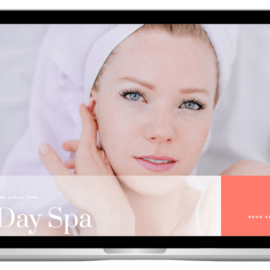 Day Spa Website Template