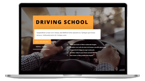 Driving School Website