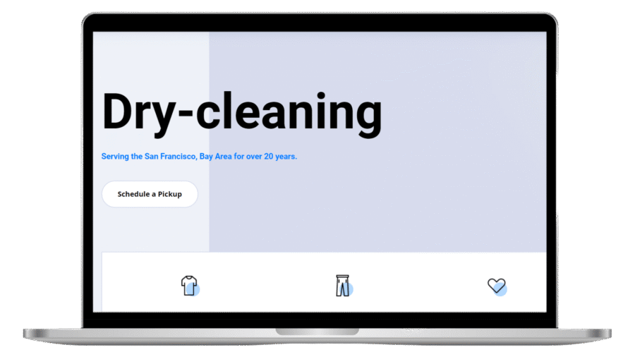 Dry Cleaning Website