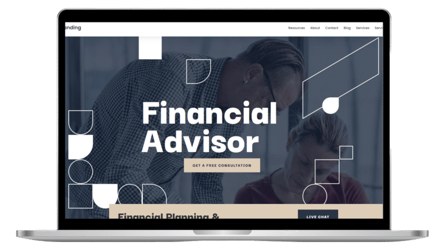 Financial Advisor School Website