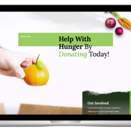 Food Bank Website Template