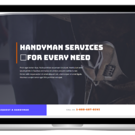 Handyman Website Template