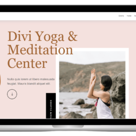 Meditation Website Template