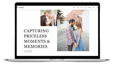 Wedding Photographer Website