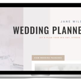 Wedding Planner Website Planner