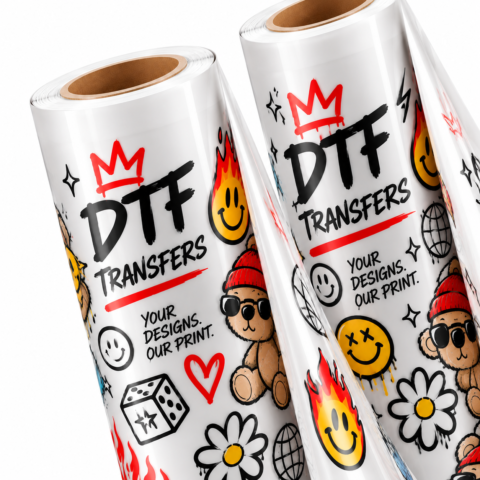Στάμπες DTF με το μέτρο — Φτιάξτε online το φιλμ σας